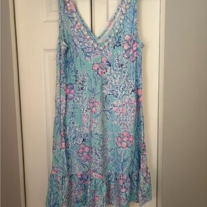 Lilly Pulitzer Pastel Floral Dress